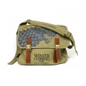 Sac Besace - Game of Thrones - Stark Winter is coming - Marron