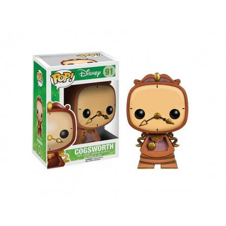 Figurine - Beauty and the Beast - Cogsworth Pop 10cm