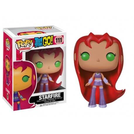 Figurine Dc Comics - Teen Titans Go ! - Starfire Pop 10cm