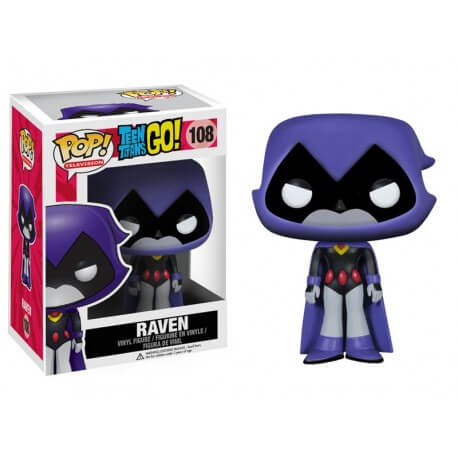 Figurine DC Comics - Teen Titans Go ! - Raven Pop 10cm