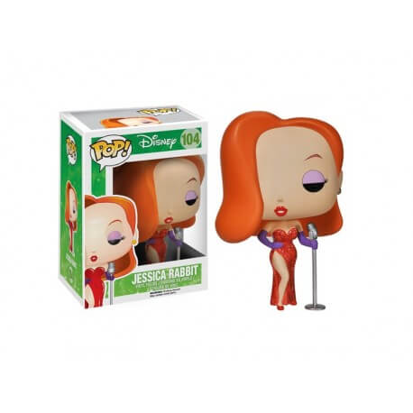 Figurine - Disney - Roger Rabbit - Jessica Rabbit Pop 10cm