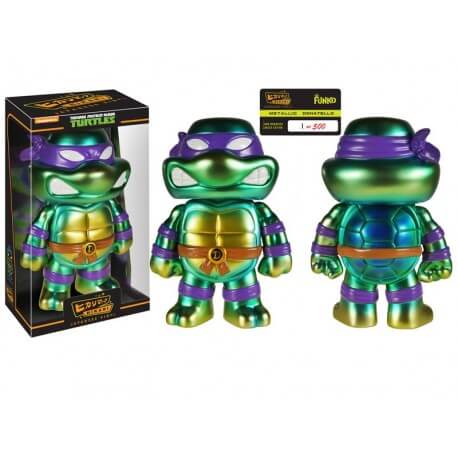 Figurine Tortues Ninja - Hikari Sofubi Metallic Donatello