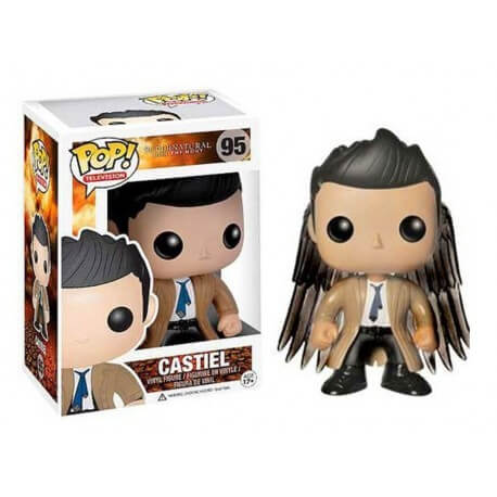 Figurine - Supernatural - Castiel Wings Exclu Pop 10cm