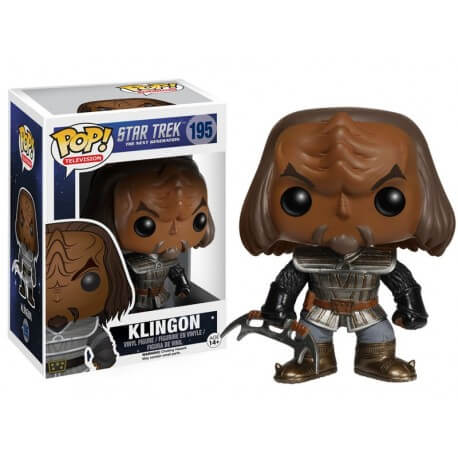 Figurine Star Trek Next Gen - Captain Klingon Pop 10cm