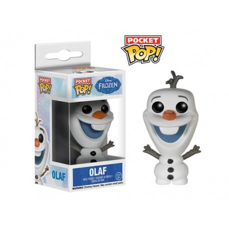 Figurine Disney - La Reine des Neiges (Frozen) - Olaf Pocket Pop 4cm