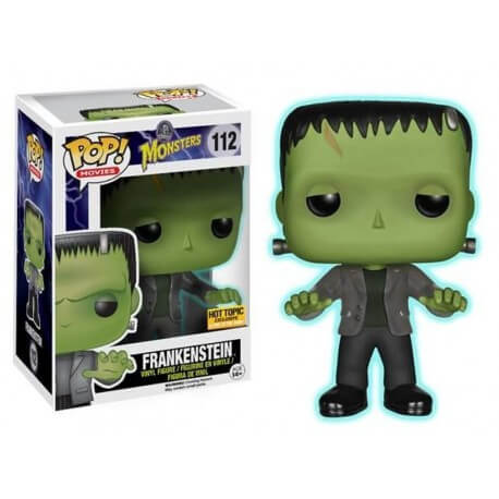 Figurine Classic Monsters - Frankenstein Glow in the Dark Exclu Pop 10cm