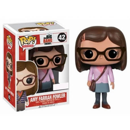 Figurine Big Bang Theory - Amy Farrah Fowler Exclu Pop 10cm