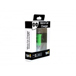 Micro Chargeur Voiture Vert