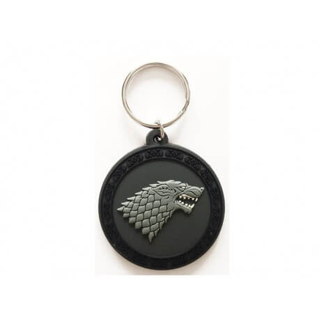 Porte Clé Game Of Thrones - Stark Gomme 5cm