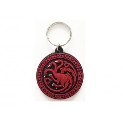 Porte Clé Game Of Thrones - Targaryeon Gomme 5cm