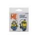 Porte Clé Moi Moche Et Méchant - Pack 2 Minions Gomme 5cm