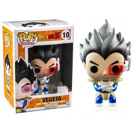 Figurine Dragon Ball Z - Vegeta Metallic Exclu Pop 10cm