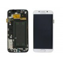 Ecran LCD + Tactile Assemblé Samsung Galaxy S6 Edge SM-G925 Blanc