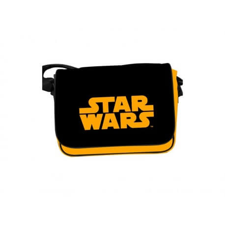 Sac Besace Star Wars - Logo Star Wars Orange 