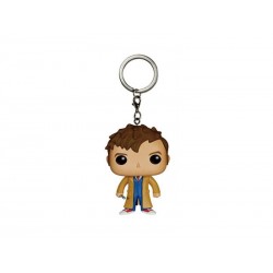 Porte clé Doctor Who - 10th Doctor Pocket Pop 4cm