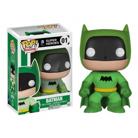 Figurine Batman 75th Anniversaire - Batman Green Exclu Pop 10cm 