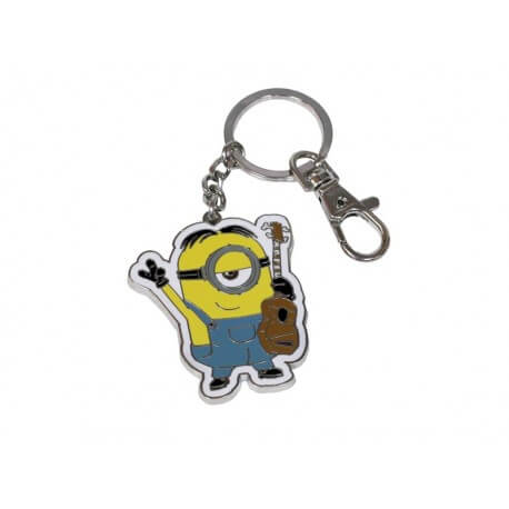 Porte Clé Minions - Stuart Métal 4cm