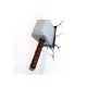 Lampe Murale 3D Deco Light Marvel - Thor Hammer