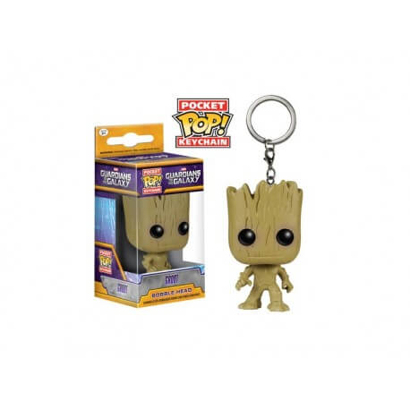 Porte Clé Guardians of the Galaxy - Groot Pocket Pop 4cm