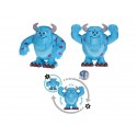 Figurine Disney Monstres et Compagnie - Sully Movin Movin 7cm