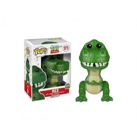 Figurine Disney Toy Story - Rex 20th Anniv Pop 10cm