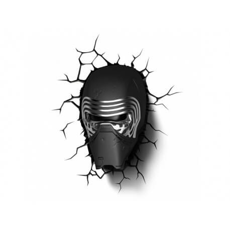 Lampe Murale 3D Deco Light Star Wars - Kylo Ren