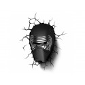 Lampe Murale 3D Deco Light Star Wars - Kylo Ren