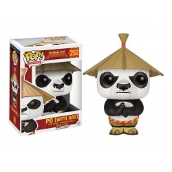 Figurine Kung Fu Panda - PO avec chapeau Pop 10cm