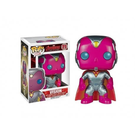 Figurine Marvel Avengers Age of Ultron - Vision Metallic Exclu Pop 10cm