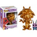 Figurine Disney - Mulan Mushu et Cricket Version Gold Exclusive Pop 10cm