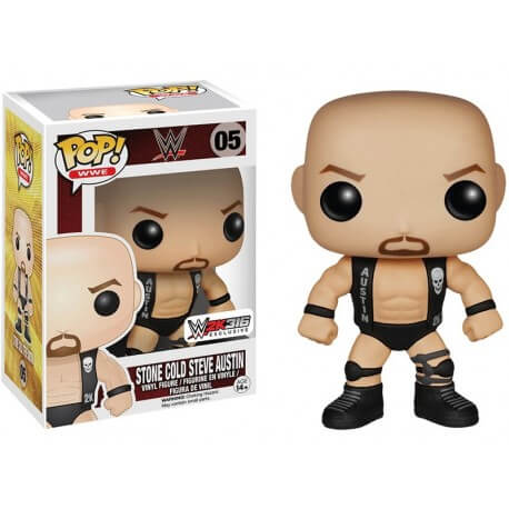 Figurine WWE - Steve Austin Exclu Pop 10cm