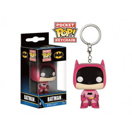 Figurine Batman 75th Anniversaire - Batman Pink Pocket Pop 4cm