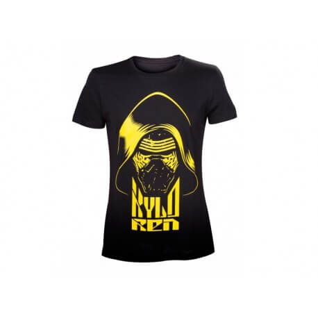 T-Shirt Star Wars Episode 7 - Kylo Ren Yellow Print Taille XXL