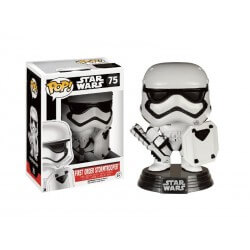 Figurine Star Wars Episode 7 - Stormtrooper Exclusive With Shield Pop 10cm