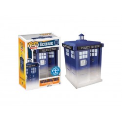 Figurine Doctor Who - Tardis Materialising Exclu Oversized Pop 15cm