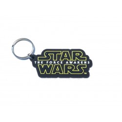 Porte Clé Star Wars - Logo Force Awakens Gomme