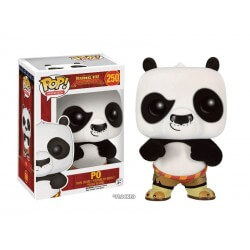Figurine Kung Fu Panda - PO Flocked Exclu Pop 10cm