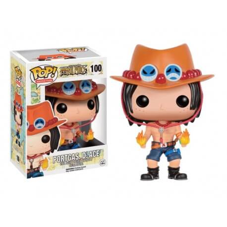 Figurine One Piece - Portgas D. Ace Pop 10cm