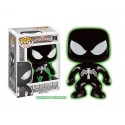 Figurine Marvel - Spider-Man Black suit Glow in the Dark Exclu Pop 10cm