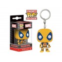 Porte Clé Marvel - Deadpool Yellow Pocket Pop 4cm