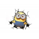 Lampe Murale 3D Deco Light Minions - Bob