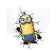 Lampe Murale 3D Deco Light Minions - Kevin