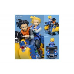 Figurine DBZ - Real Mccoy C-17 & C-18 Airbike 15cm