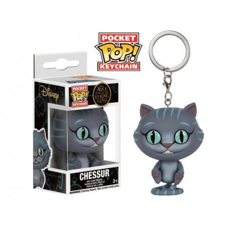 Porte Clé Disney - Cheshire Cat Pocket Pop 4cm