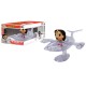 Figurine DC Comics - Wonder Woman And Invisible Jet Pop Rides 18cm