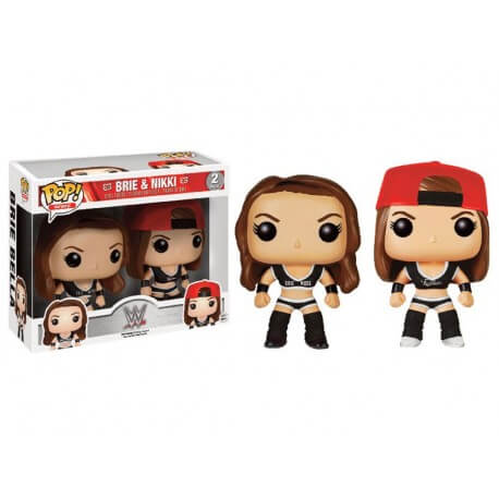 Figurine WWE - Double Pack Brie et Nikki Exclu Pop 10cm