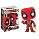 Figurine Marvel - Deadpool Poulet Caoutchouc Exclu Pop 10cm