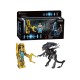 Figurine Aliens - 3 Pack Ripley Powerloader Alien Queen ReAction 