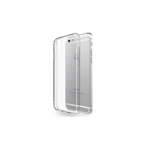 Housse Silicone TPU compatible avec iPhone 6 / 6S Transparent