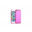 Housse Silicone TPU compatible avec iPhone 6 / 6S Rose